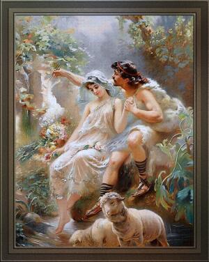 An Allegorical Scene by Konstantin Makovsky